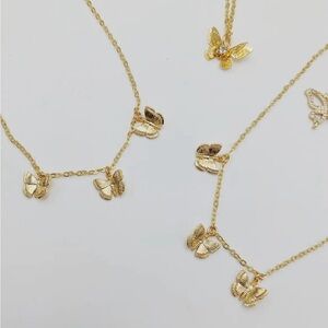 Dainty triple butterflies 🦋